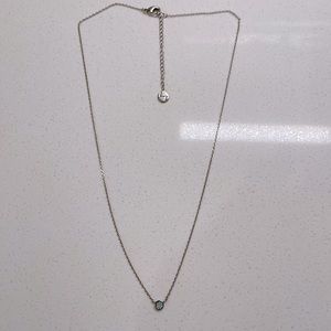 December Birthstone Dainty Necklace
